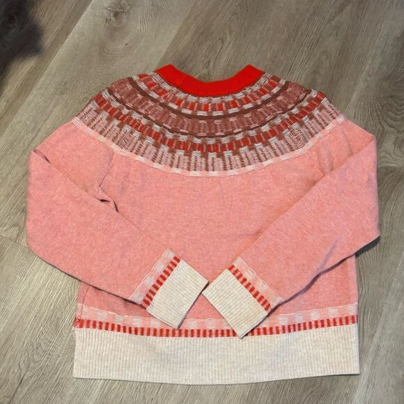 Madewell Fair Isle Mayer Pullover Sweater - Picture 9 of 10